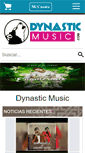 Mobile Screenshot of dynasticmusic.com